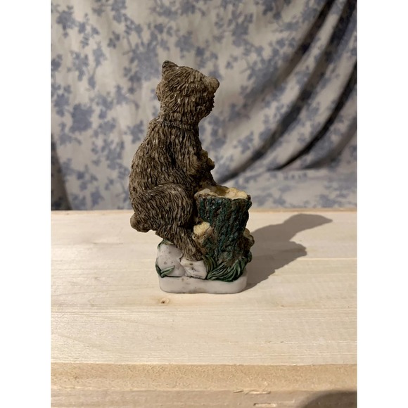 Vintage Ceramic Bear Toothpick Holder - Picture 4 of 10
